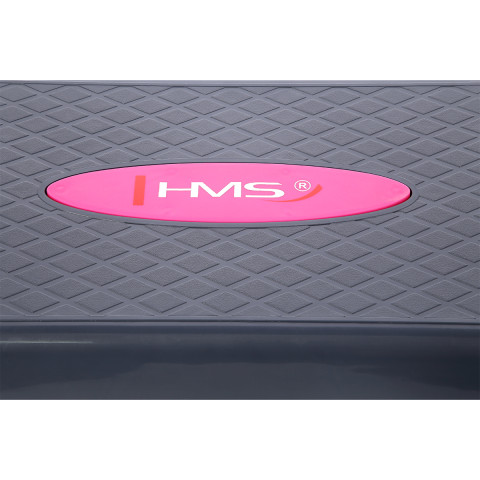 Степ платформа для фітнесу HMS AS002 рожево-сіра (17-44-006)