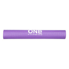 Килимок для йоги ONE FITNESS YM01 фіолетовий (17-44-201)