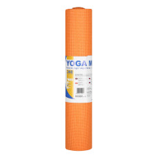 Килимок для йоги ONE FITNESS YM02 оранжевий (17-44-203)
