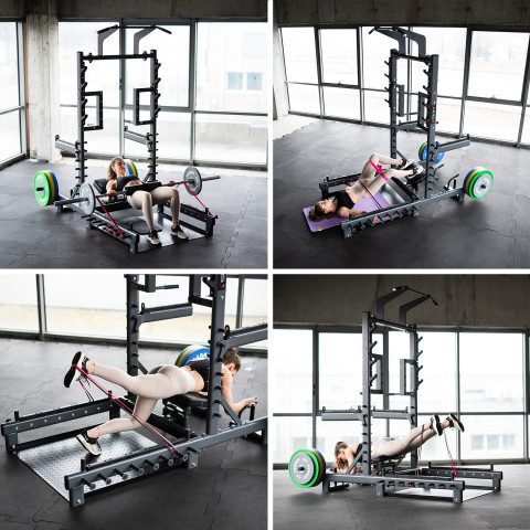 Мультифункціональна станція для тренування сідничних м’язів HMS SMP01 (17-53-515)