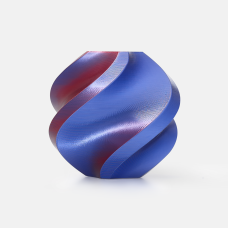 Філамент з котушкою Bambu Lab PLA Silk Multi-Color 1 кг Midnight Blaze (Blue-Red) 13902 (A05-T2-1.75-1000-SPL)