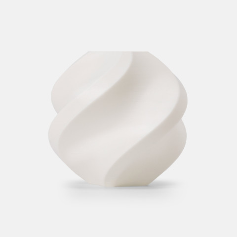 Філамент з котушкою Bambu Lab TPU 68D (For AMS) 1 кг White 53100 (U02-W0-1.75-1000-SPL)