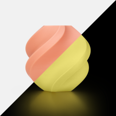 Філамент з котушкою Bambu Lab PLA Glow 1 кг Glow Orange 15300 (A12-A0-1.75-1000-SPL)