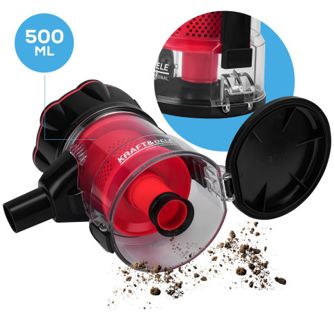 Пилосос вертикальний KRAFT&DELE 600 Вт KD5147 (KD5147)