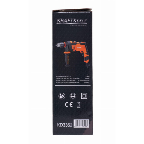 Ударний дриль KRAFT&DELE KD3352, 1600 Вт (KD3352)