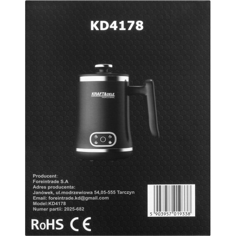 Спінювач молока KRAFT&DELE 500 Вт (KD4178)