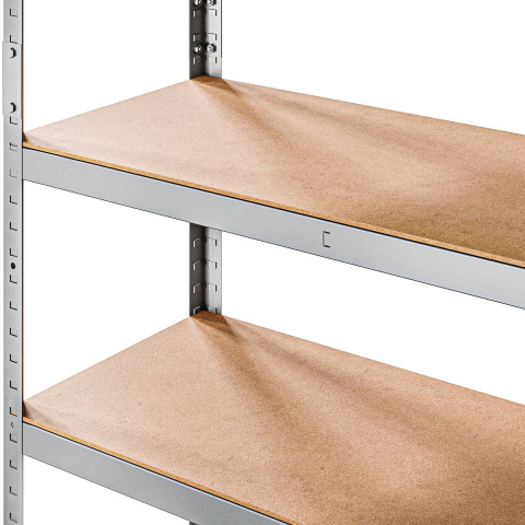 Металевий складський стелаж Marbo 180×90×50 см, 5 полиць, 1500 кг (25515)