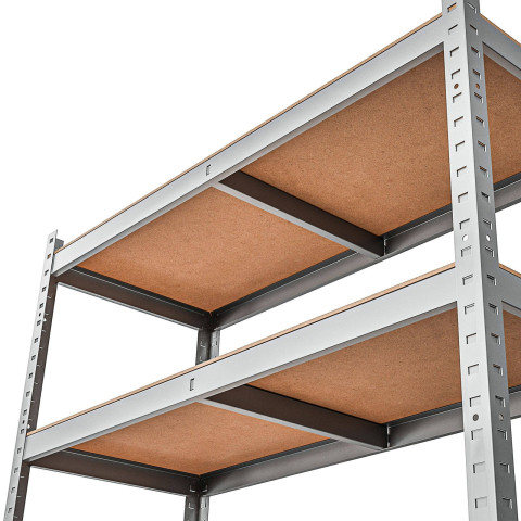 Металевий складський стелаж Marbo Strong II, 180×120×45 см, 5 полиць, 1500 кг (25520)