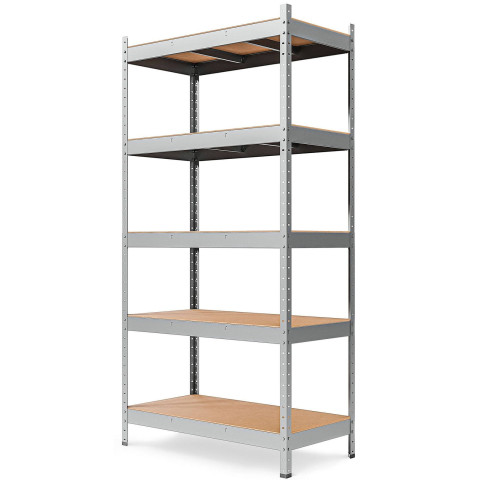 Металевий складський стелаж Marbo 200×120×60 см, 5 полиць, 2000 кг (25755)
