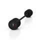 Штанга пряма гумована Marbo Sport, 50 кг (26879)