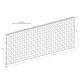 Перфорована задня панель Marbo 95 × 30 см (29472)