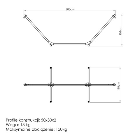 Стійка для гамака Marbo Sport MO-010 (29769)