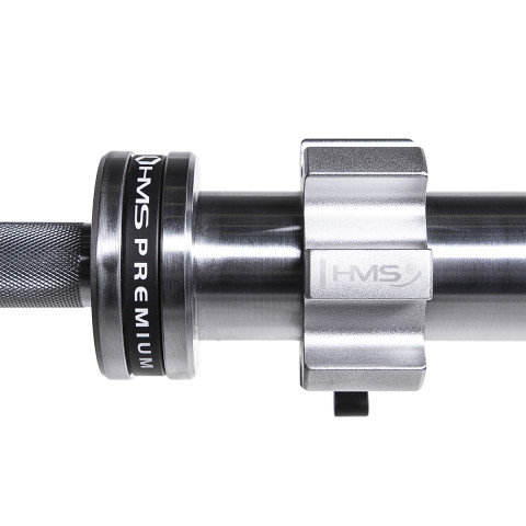 Гриф олімпійський HMS PREMIUM GO901 20кг 220см срібний (17-60-008)