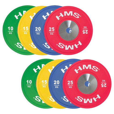 Набір бамперних дисків олімпійських HMS TBR PROFI SET (17-61-014)
