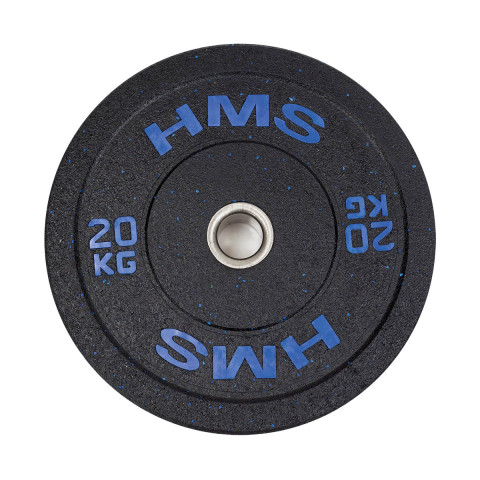 Диск олімпійський бамперний HMS HTBR20 20кг синій (17-61-028)