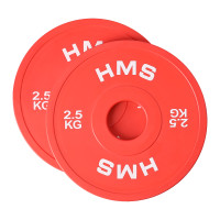 Диск олімпійський бамперний HMS CBRS25 2x2.5кг (17-61-111)