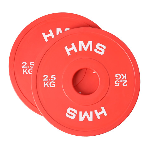 Диск олімпійський бамперний HMS CBRS25 2x2.5кг (17-61-111)