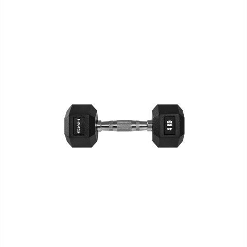 Гантель з фіксованою вагою HMS HEX Pro 4кг (17-66-111)