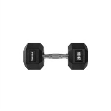 Гантель з фіксованою вагою HMS HEX Pro 20кг (17-66-119)