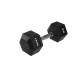 Гантель з фіксованою вагою HMS HEX Pro 20кг (17-66-119)