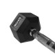 Гантель з фіксованою вагою HMS HEX Pro 25кг (17-66-121)