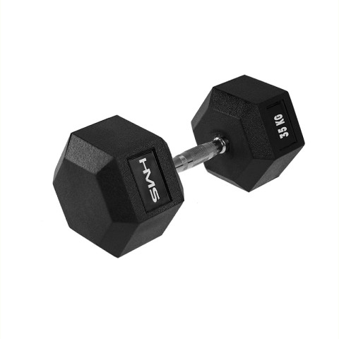 Гантель з фіксованою вагою HMS HEX Pro 35кг (17-66-125)